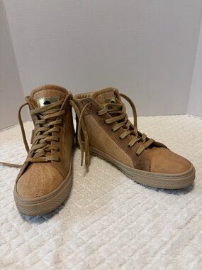 Montano High-Top Cork Taylor Trainers. Unique & Eco-Friendly, size 40